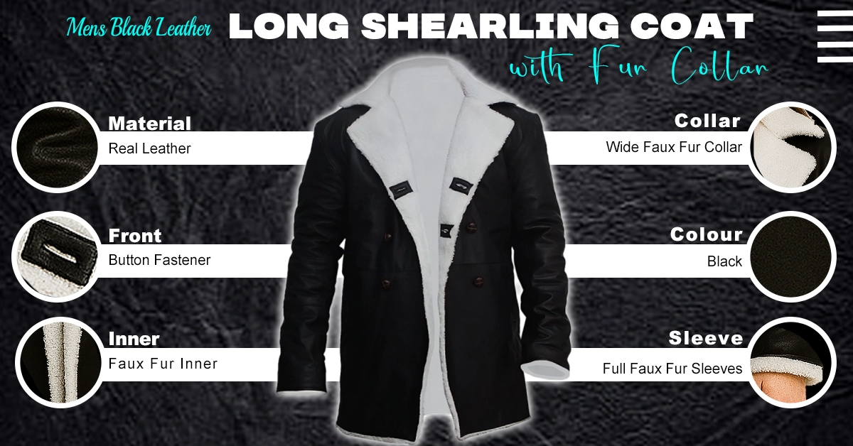 Mens-Black-Leather-Long-Shearling-Coat-with-Fur-Collar