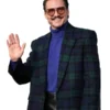 Pedro Pascal Checkered Blazer 2