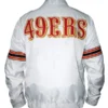 Power Forward San Francisco 49ers White Jacket 2