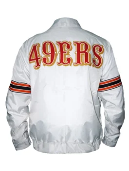 Power Forward San Francisco 49ers White Jacket 2