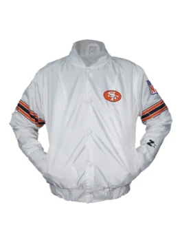 Power Forward San Francisco 49ers White Jacket
