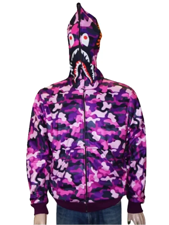 Purple BAPE Hoodie