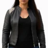 Resident Alien Sara Tomko Leather Jacket