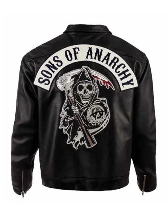 Sons Of Anarchy Black Leather Jacket