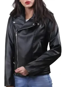 Southside Serpents Black Leather Jacket For Women's