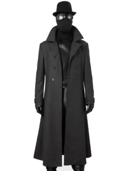 Spider Man Into The Spider Verse Noir Trench Coat