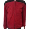 Star Trek Next Generation Captain Picard Red Jacket