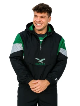 Starter Eagles Pullover Jacket