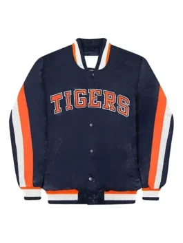 Starter Navy Detroit Tigers Full-Snap Ace Starter Jacket b