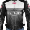 Triumph Motorcycle Leather Racing Jacket For Men’s