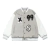 Vancarhell Nothing Letterman 99 Jacket f