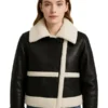 Women’s Arlo Shearling Leather Jacket (1)