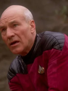 Star Trek Next Generation Captain Picard Red Jacket