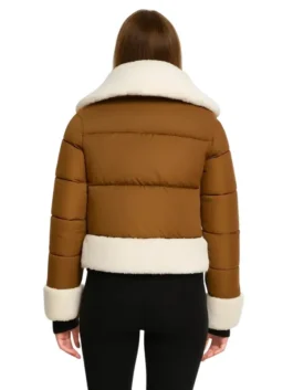 Bianca Sherpa Trim Down Jacket