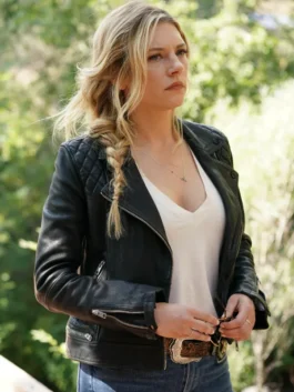 Katheryn Winnick Big Sky 2021 Leather Jacket