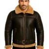 B3 Bomber Battle Shearling Jacket (2)