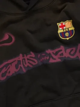CJ x Nike x FCB Spray Logo Hoodie