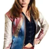 Classic Marlowe leather jacket style