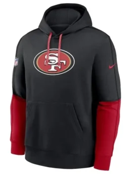 Alternative view of San Francisco 2024 Sideline Club Pullover Hoodie