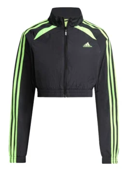 Cropped Track Jacket – Trendy Streetwear Essential