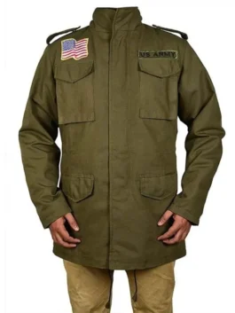 First Blood John Rambo Green Jacket