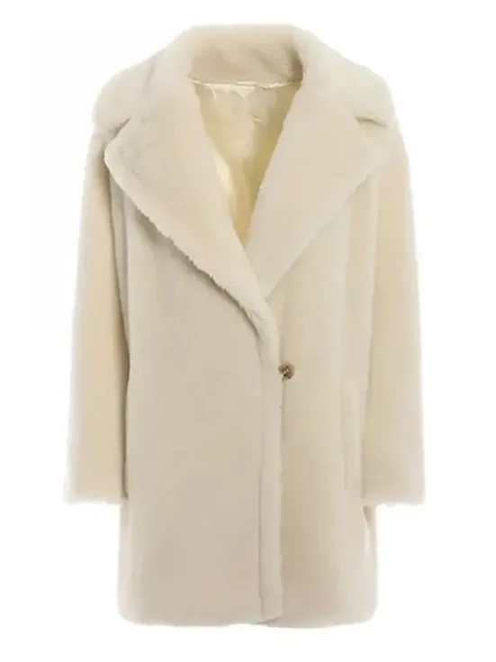 Franco Masini Rebelde 2022 Long Teddy Coat