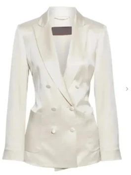 Green Houndstooth Blazer