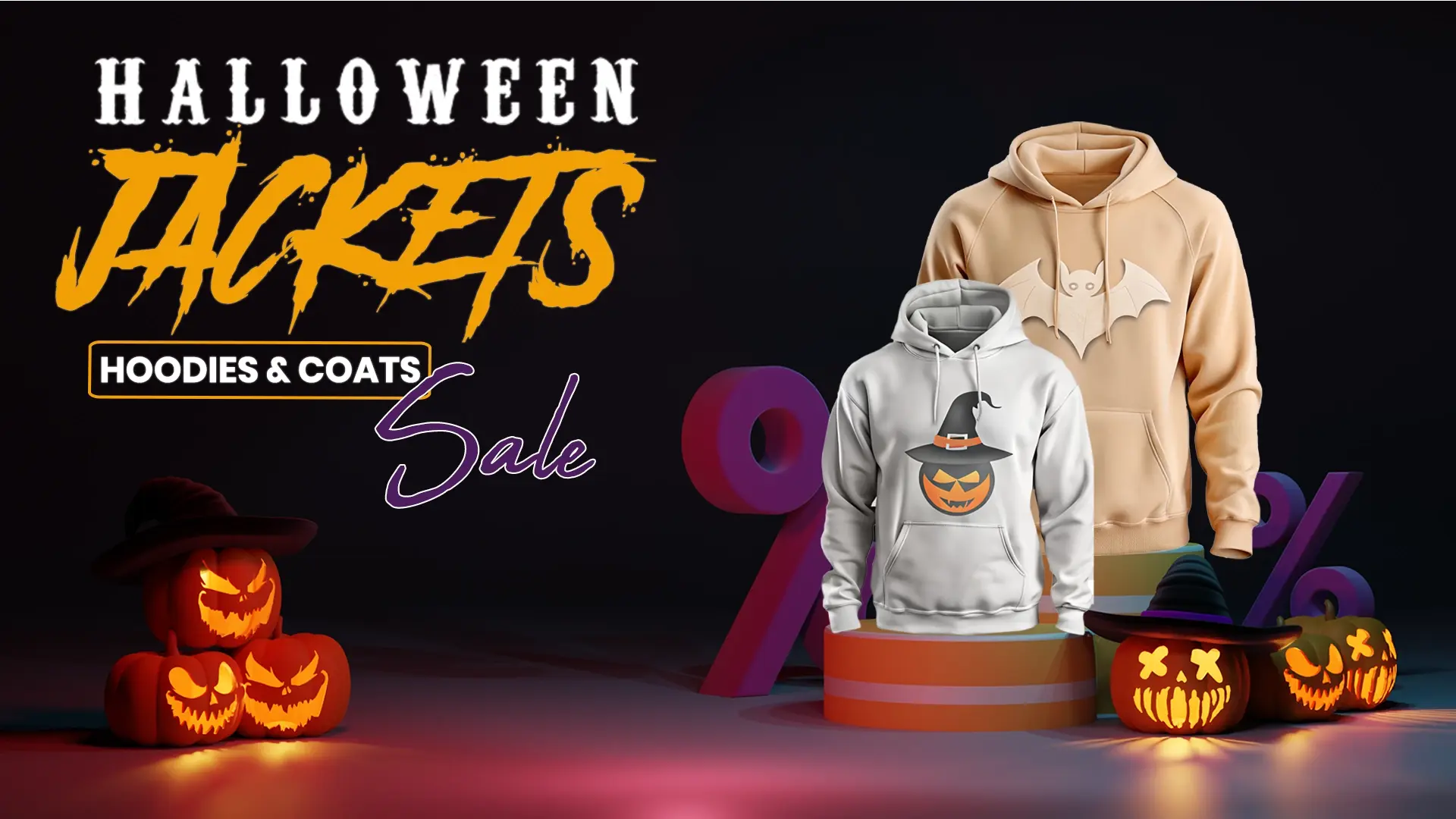 Halloween Jackets, Hoodies & Coats Sale