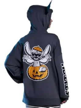 Alternative view of Her Universe Disney Halloween Stitch Oversized Hoodie