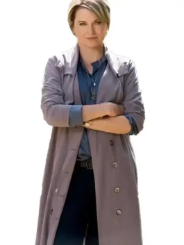 My Life Is Murder Alexa Crowe Grey Coat Brand