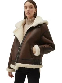 Shearling Leather Jacket