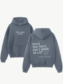 Wake Up List Hoodie – Stylish & Comfortable