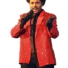 Super Bowl The Weeknd Sequin Blazer