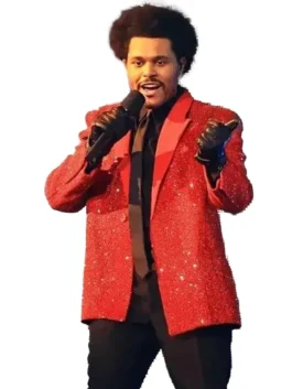 Super Bowl The Weeknd Sequin Blazer