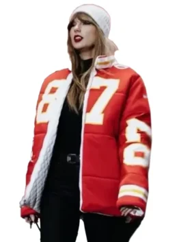 Taylor Swift 87 Puffer Jacket