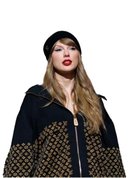 Alternative view of Taylor Swift Louis Vuitton Monogram Jacquard Knit Jacket