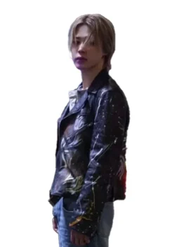 Who Song Jimin Leather Jacket