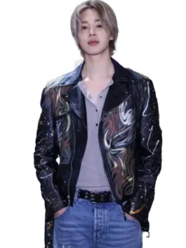 Who Song Jimin Leather Jacket