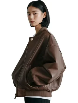 Womens-Oversized-Real-Lambskin-Leather-Jackets-Zip-Up-Trendy-Bomber-Motorcycle-Jacket-2