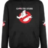 Black Stylish Ghostbusters Hoodie