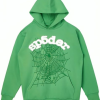 Green Sp5der Hoodie