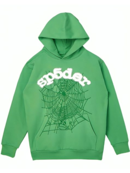 Green Sp5der Hoodie
