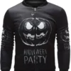 Halloween Black Bomber Jacket