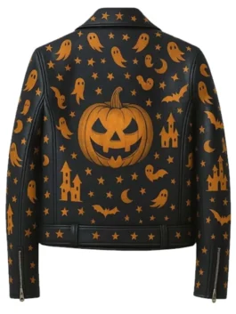 Haunted Halloween Leather Jacket