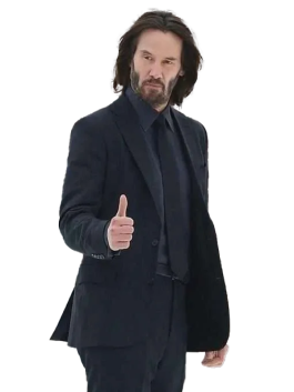 John Wick Black Suit