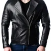 leather motorcycle jacket