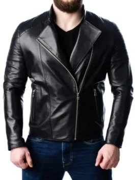 leather motorcycle jacket​