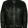 Motorcycle Skull Ride Leather Jacket 3