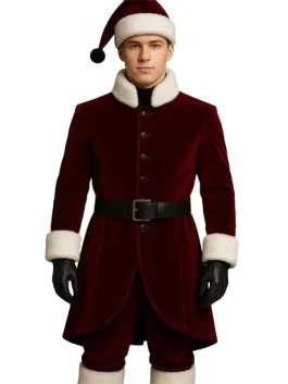 Santa Claus Red Velvet Coat