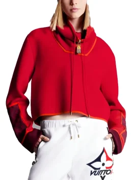 Taylor Swift Louis Vuitton Red Jacket